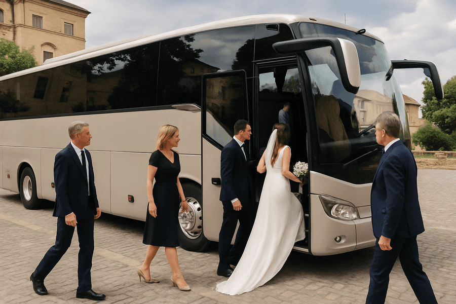 Punto de salida de autobuses en Google Maps